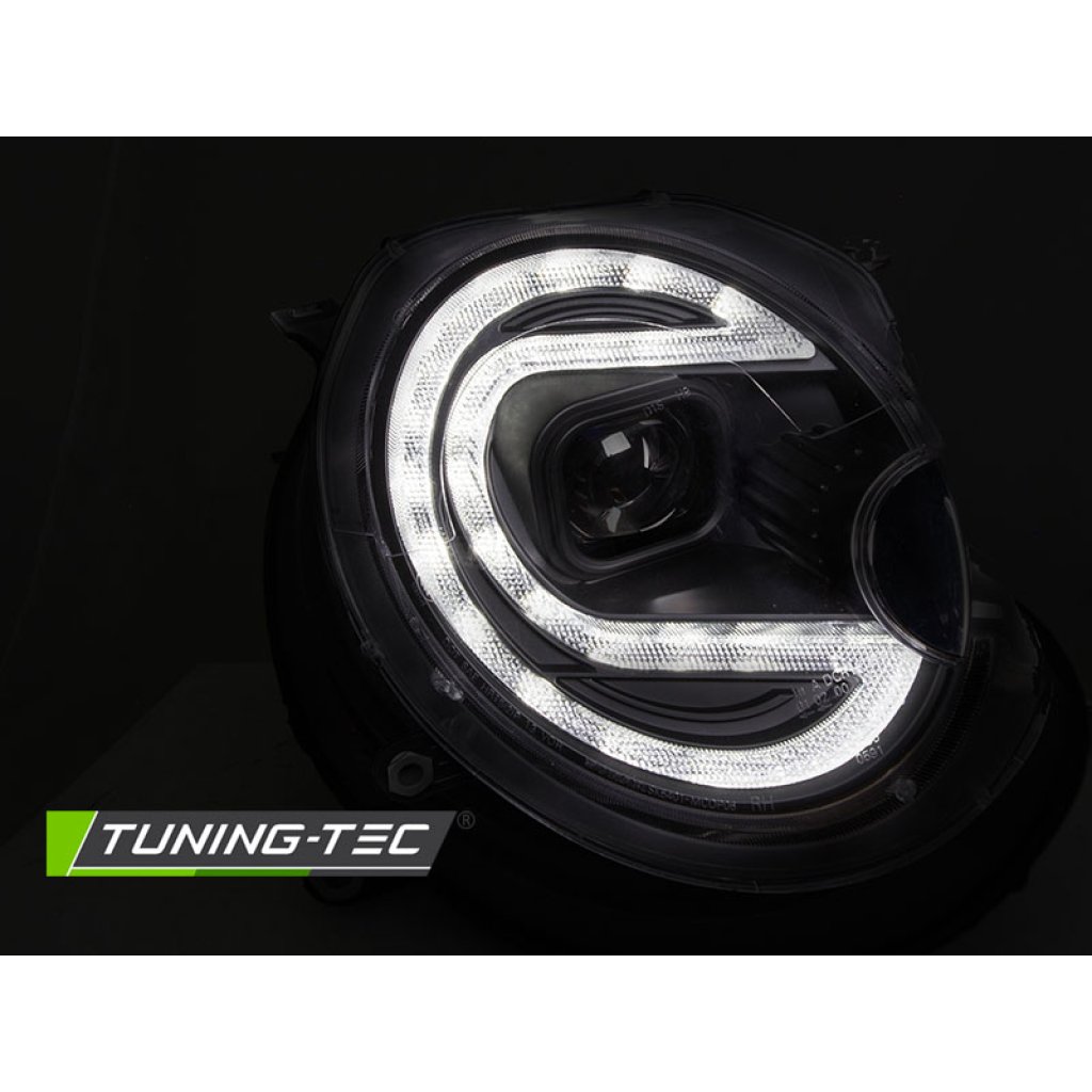 Přední světla s LED pro BMW MINI (COOPER) 06-14 xenon černé
