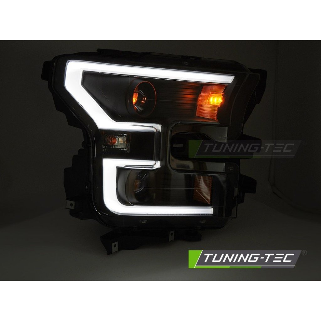 Přední světla s LED pro Ford F150 MK13 2014-2017 double černá