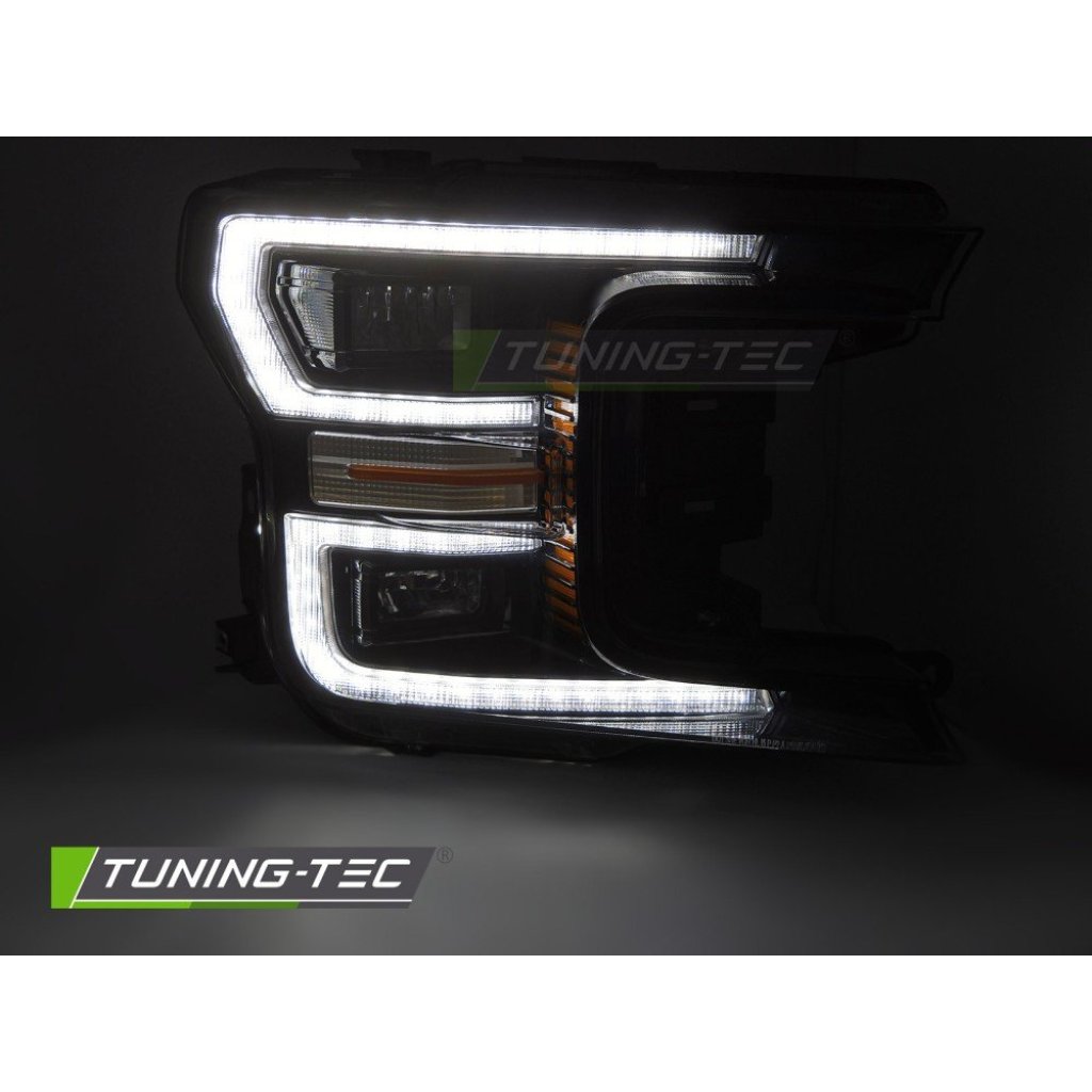Přední světla s LED pro Ford F150 MK13 2017-2020 černá