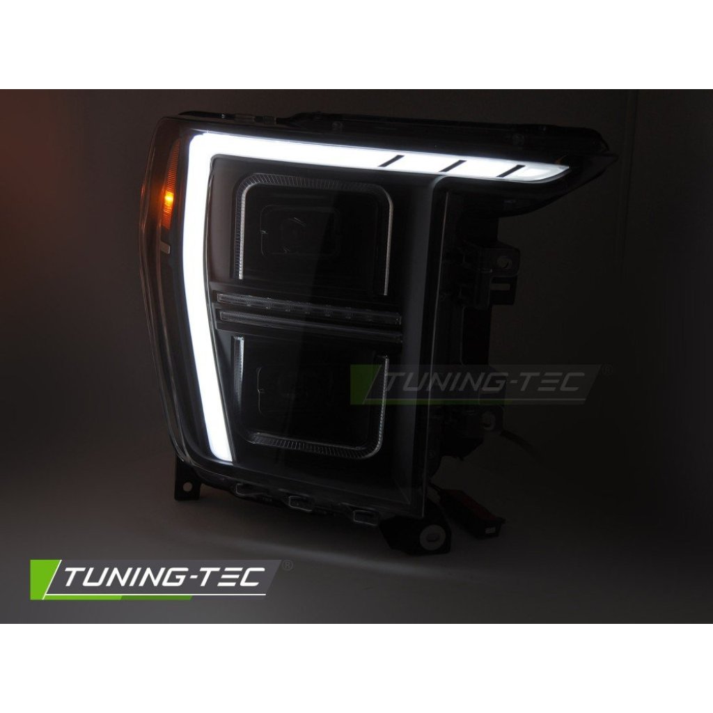 Přední světla s LED pro Ford F150 MK13 2020-2023 černá