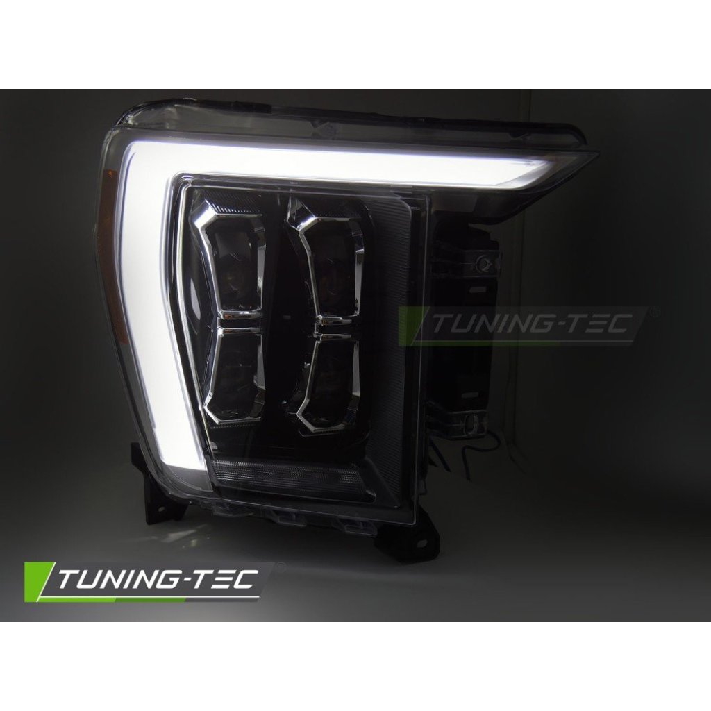 Přední světla s LED pro Ford F150 MK14 2020-2023 černá