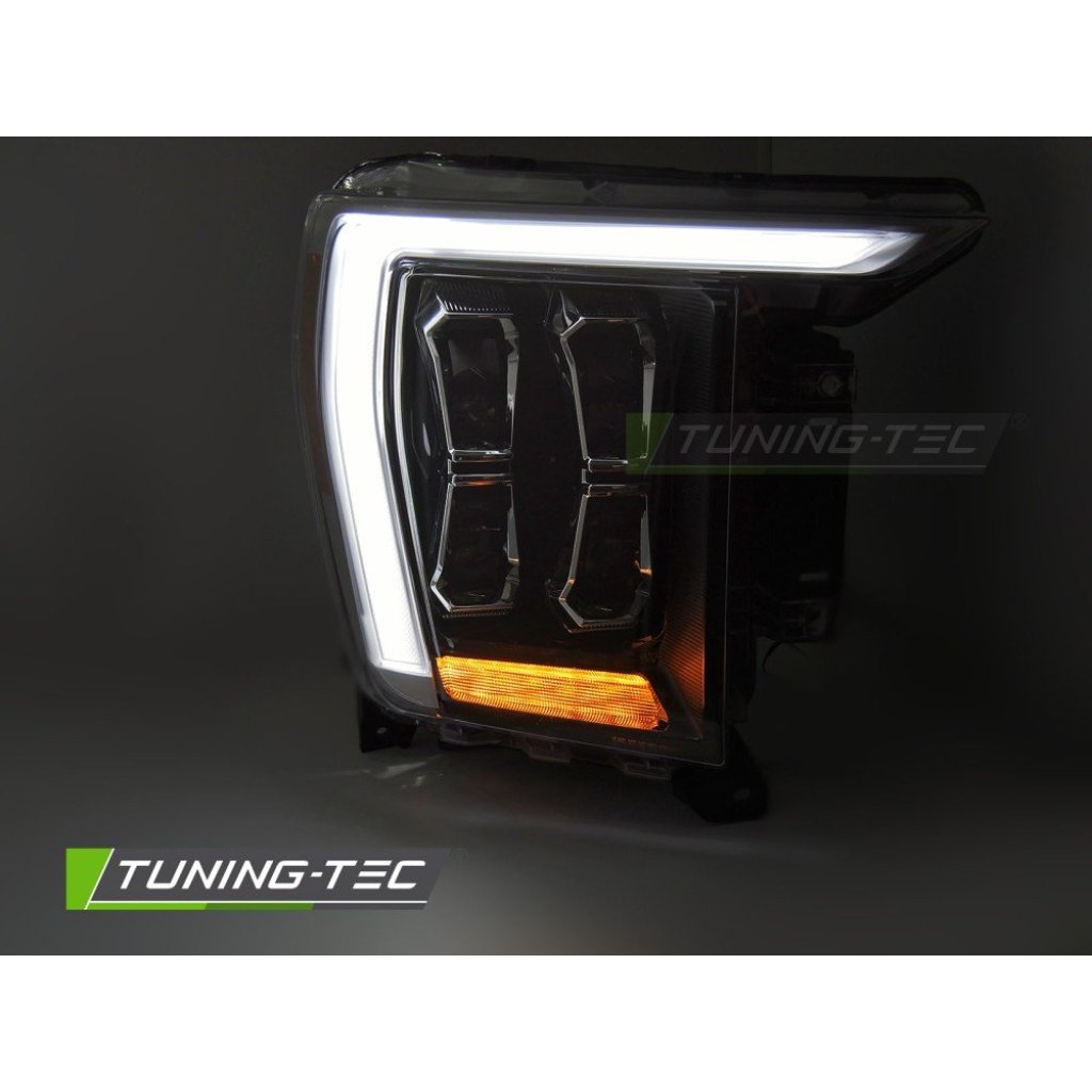 Přední světla s LED pro Ford F150 MK14 2020-2023 černá