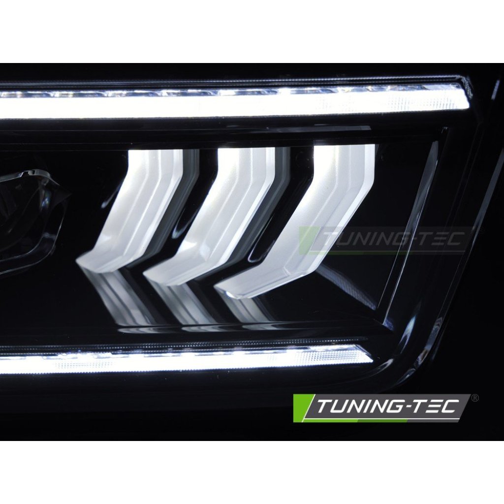 Přední světla s LED pro FORD MUSTANG 2004-2009 černá