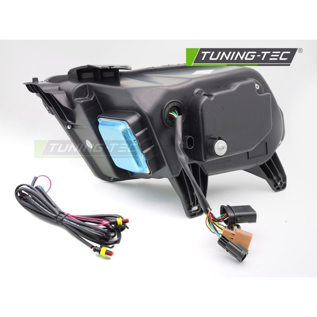 Přední světla s LED pro FORD MUSTANG 2010-2030 černá