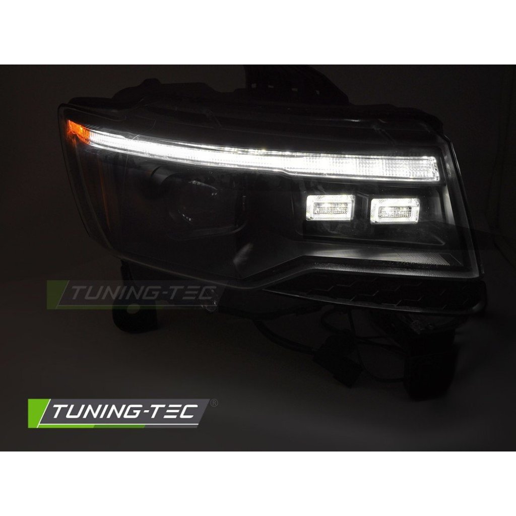 Přední světla s LED pro JEEP GRAND CHEROKEE 2014-2021 černá