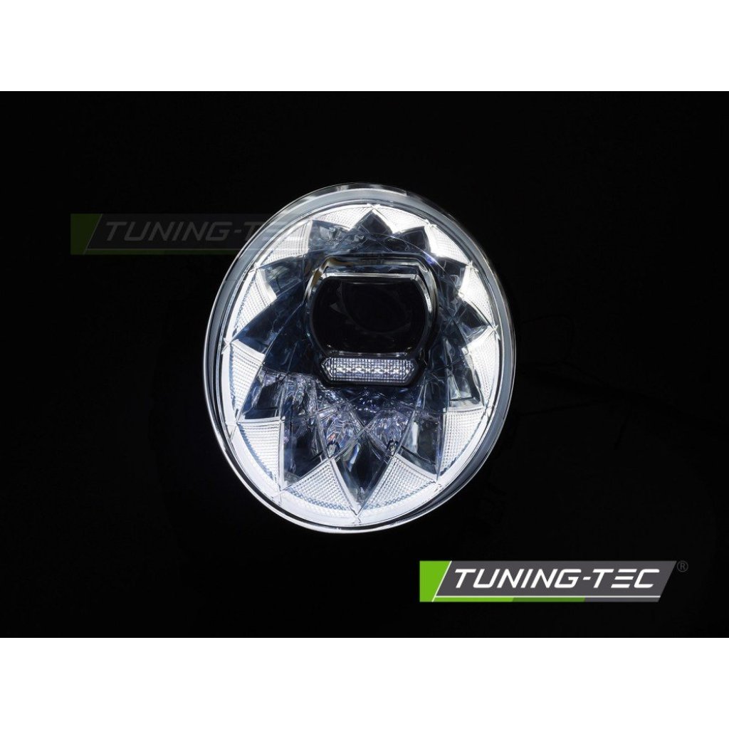 Přední světla s LED pro MINI F54 F55 F56 2014-2021 chromová