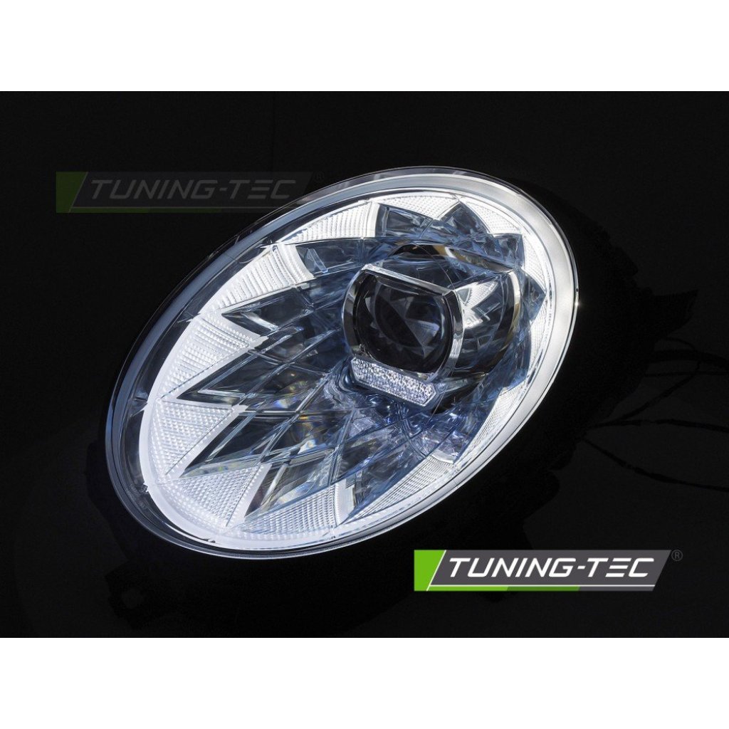 Přední světla s LED pro MINI F54 F55 F56 2014-2021 chromová