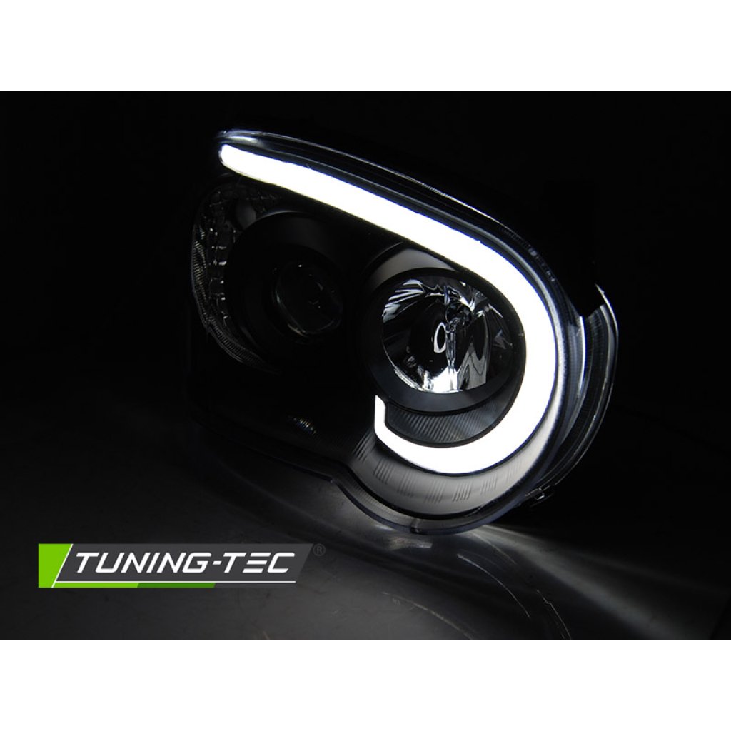 Přední světla s LED pro Subaru Impreza II GD 03-05 černá