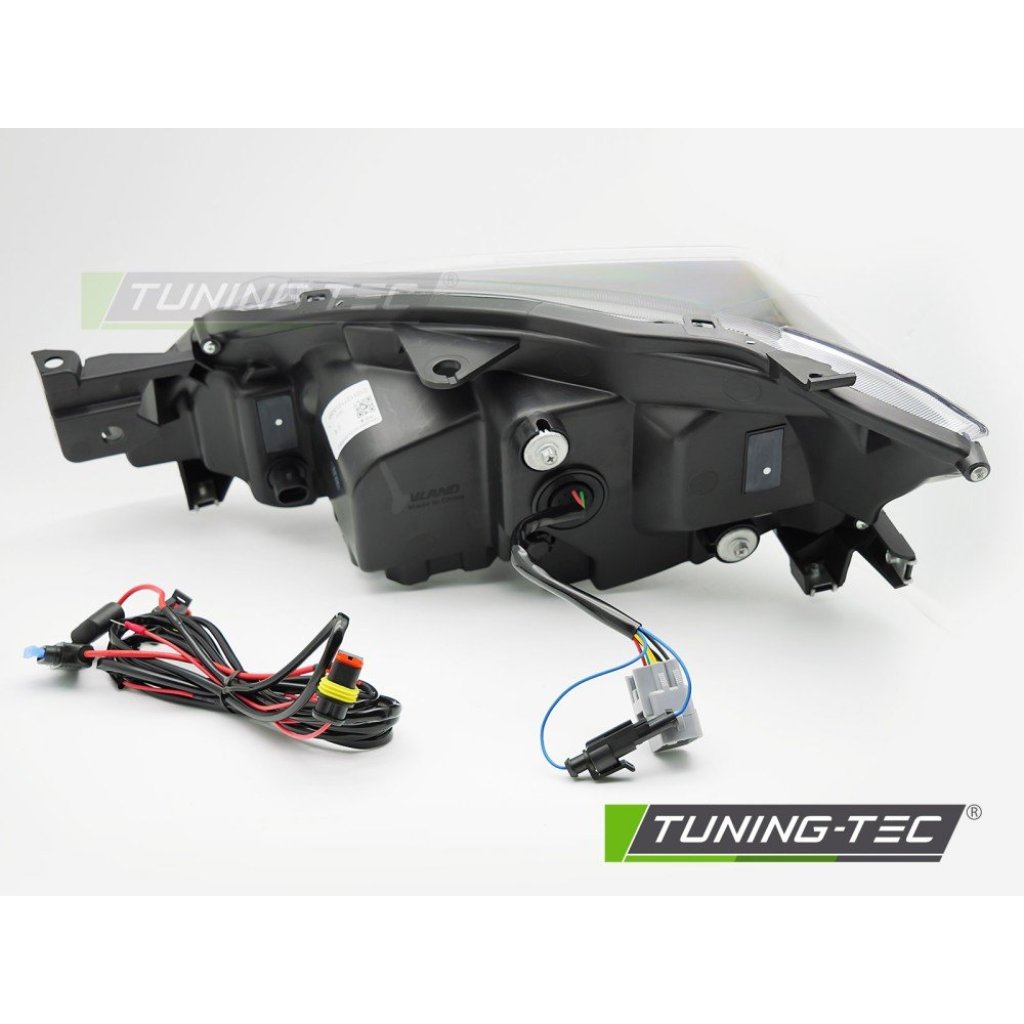 Přední světla s LED pro SUBARU WRX 2008-2014 černá