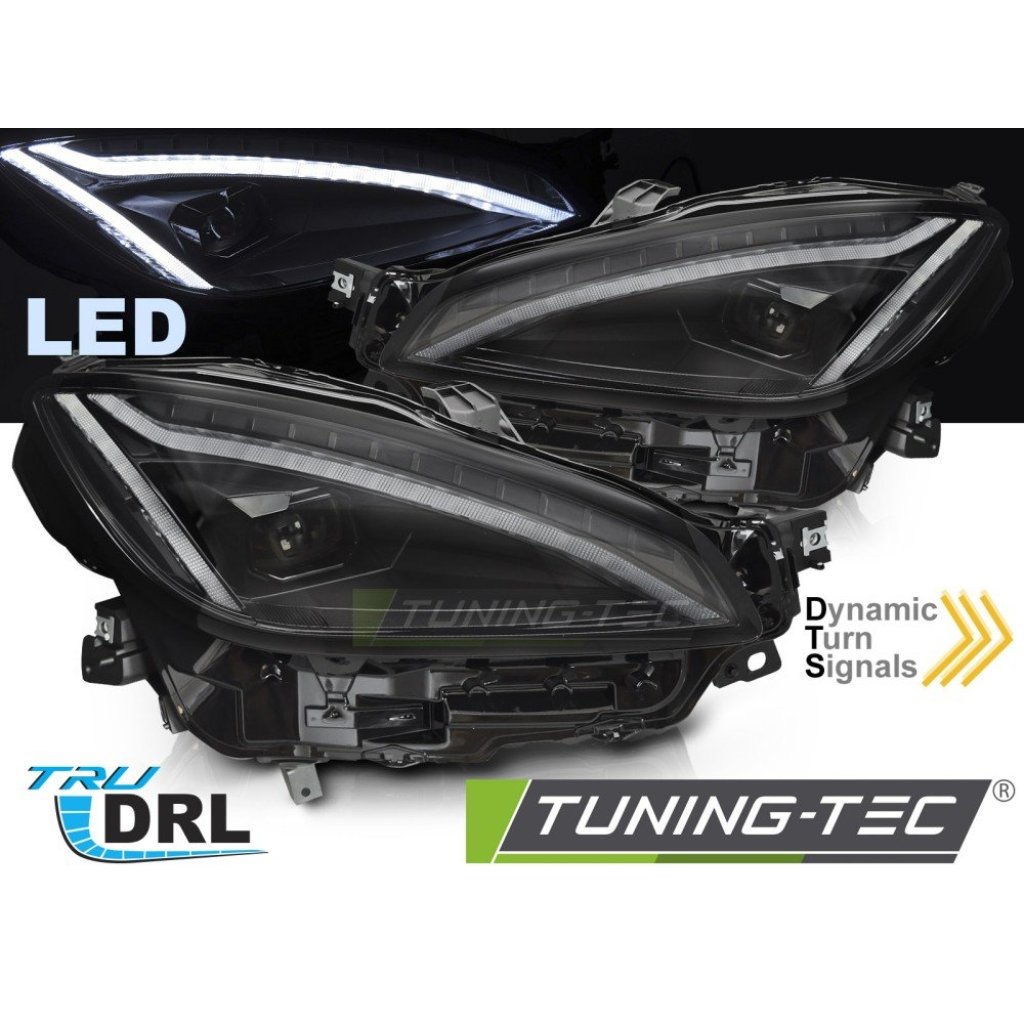 Přední světla s LED pro TOYOTA GT86 2021- černá