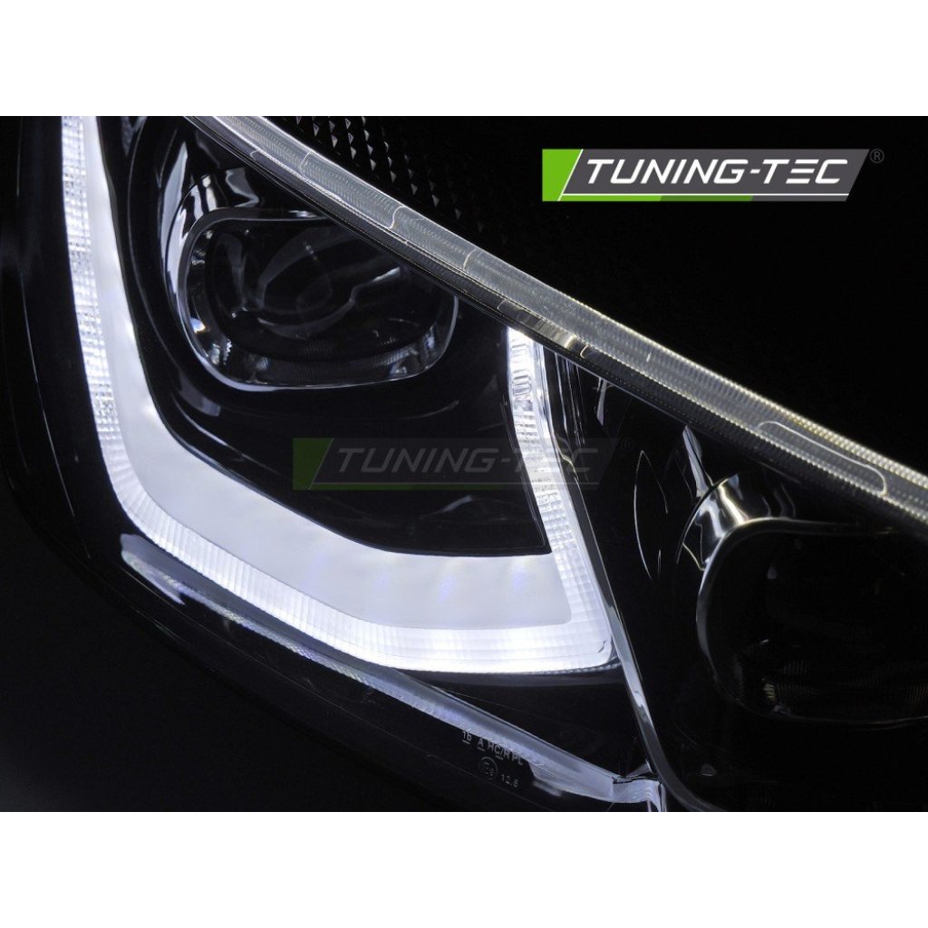 Přední světla s LED pro VW Golf 7 2013-2017 černá