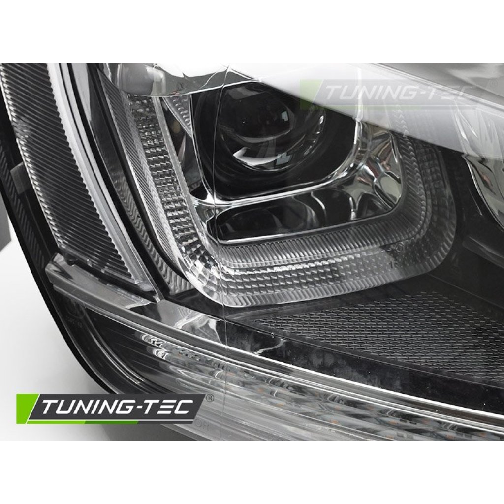 Přední světla s LED pro VW GOLF 7 2013-2017 chrom line