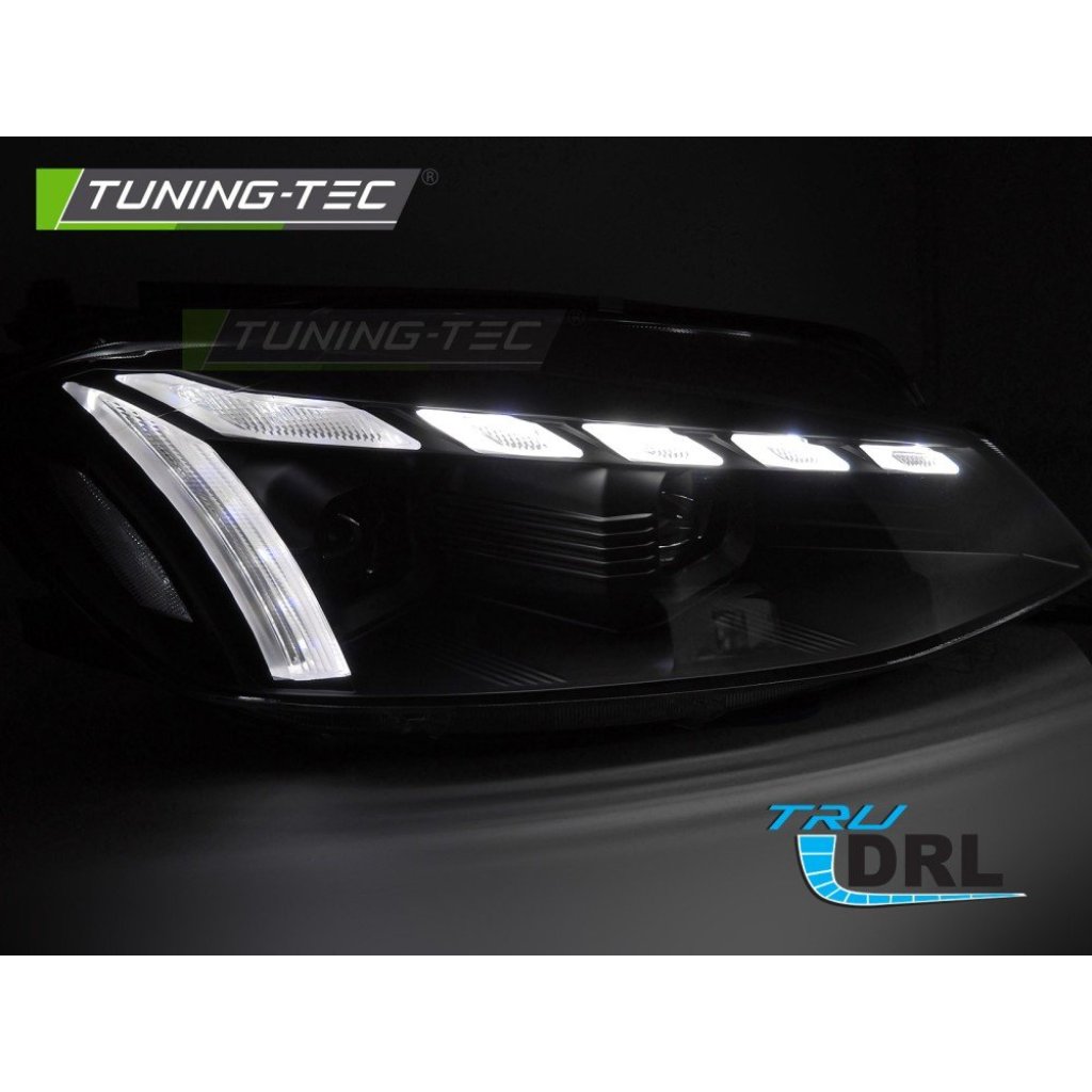 Přední světla s LED pro VW Golf 7 2017-2019 černá