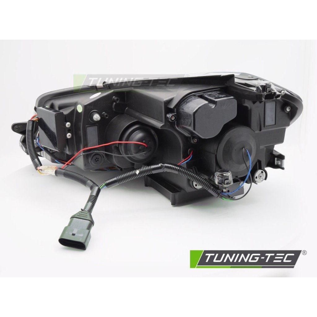 Přední světla s LED pro VW Golf 7 2017-2019 černá