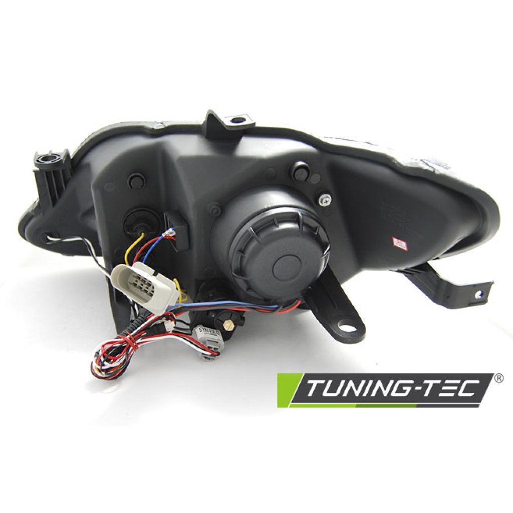 Přední světla s LED SEAT Ibiza 6J 08-12, LED blinkr černá