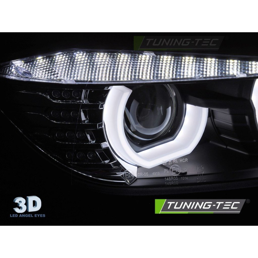Přední světla U-TYPE LED pro BMW F30/F31 2011-2015 xenon černá