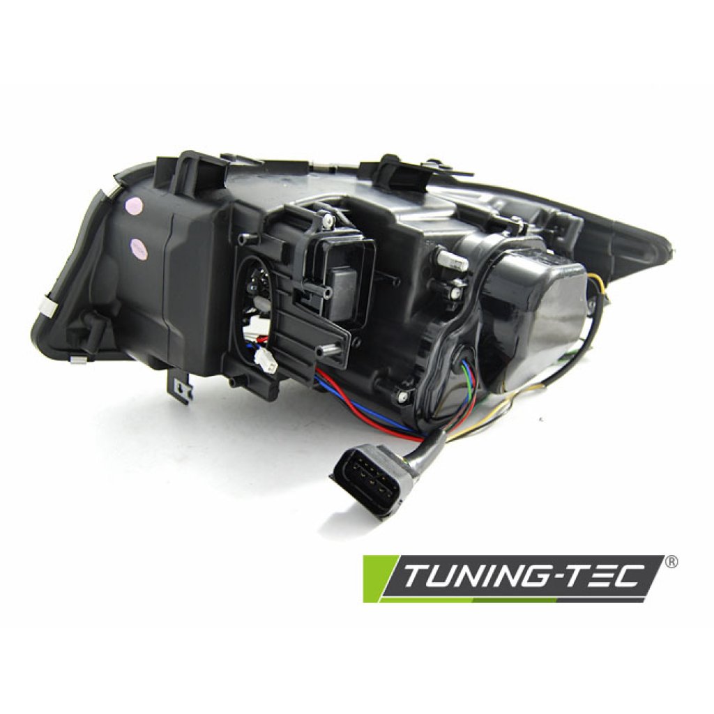 Přední světla xenon D1S 3D LED angel eyes BMW E90/E91 05-08 černá