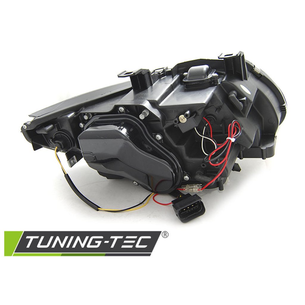 Přední světla xenon D1S 3D LED angel eyes BMW E92/E93 06-10 chromová