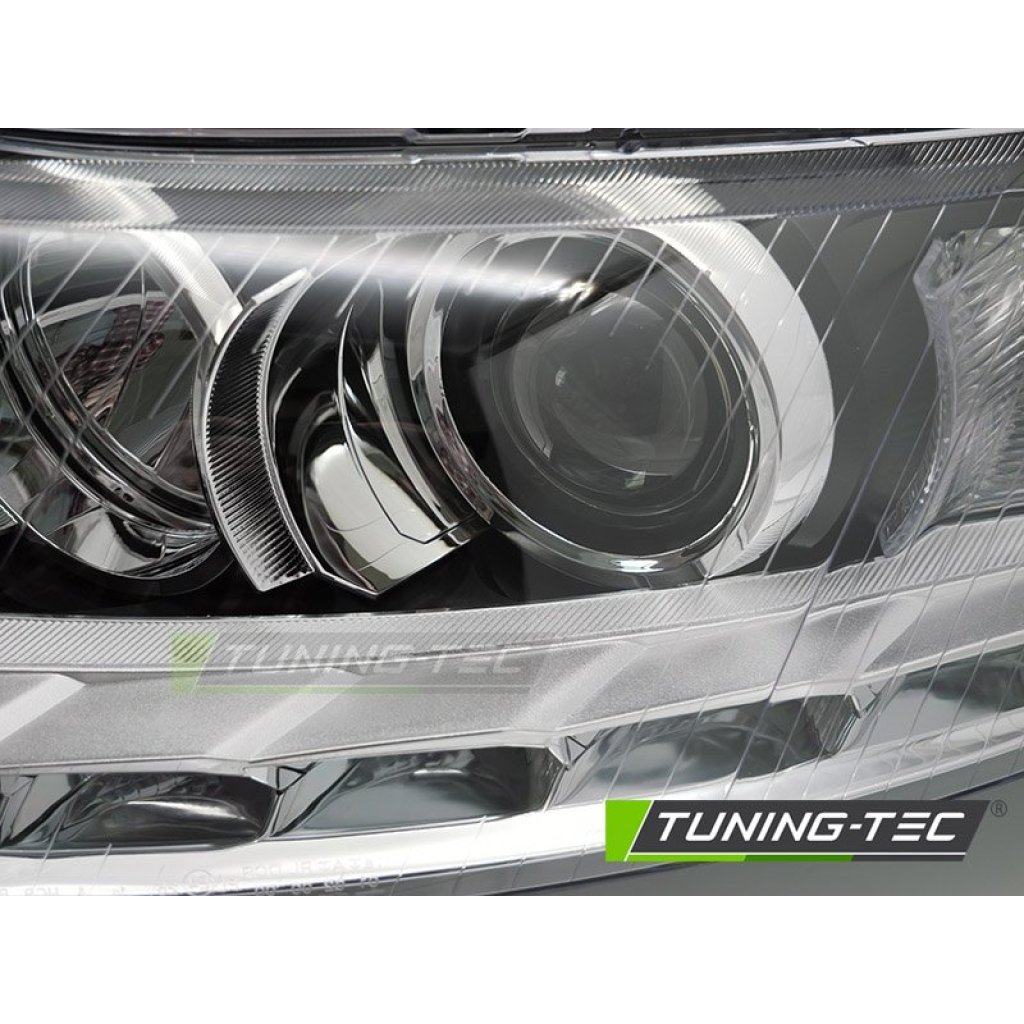 Přední světlo čiré levé pro AUDI A6 C6 2009-2011 xenon