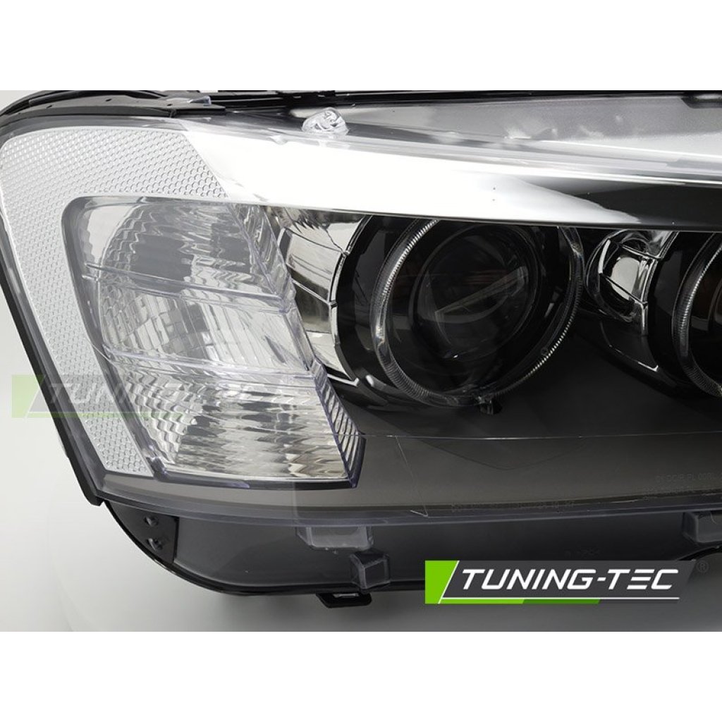 Přední světlo čiré pravé pro BMW X3 F25 2010-2014 xenon
