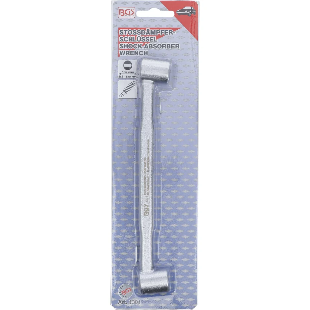 Přídržný klíč na tlumiče, pro tlumiče s oválnými čepy, BGS 1301