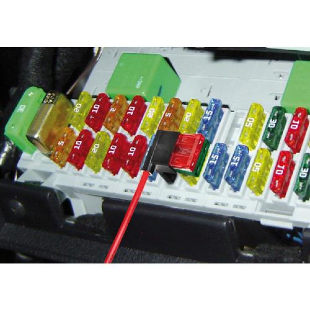 Přípojka pro nožovou pojistku, 12/24V, 70066