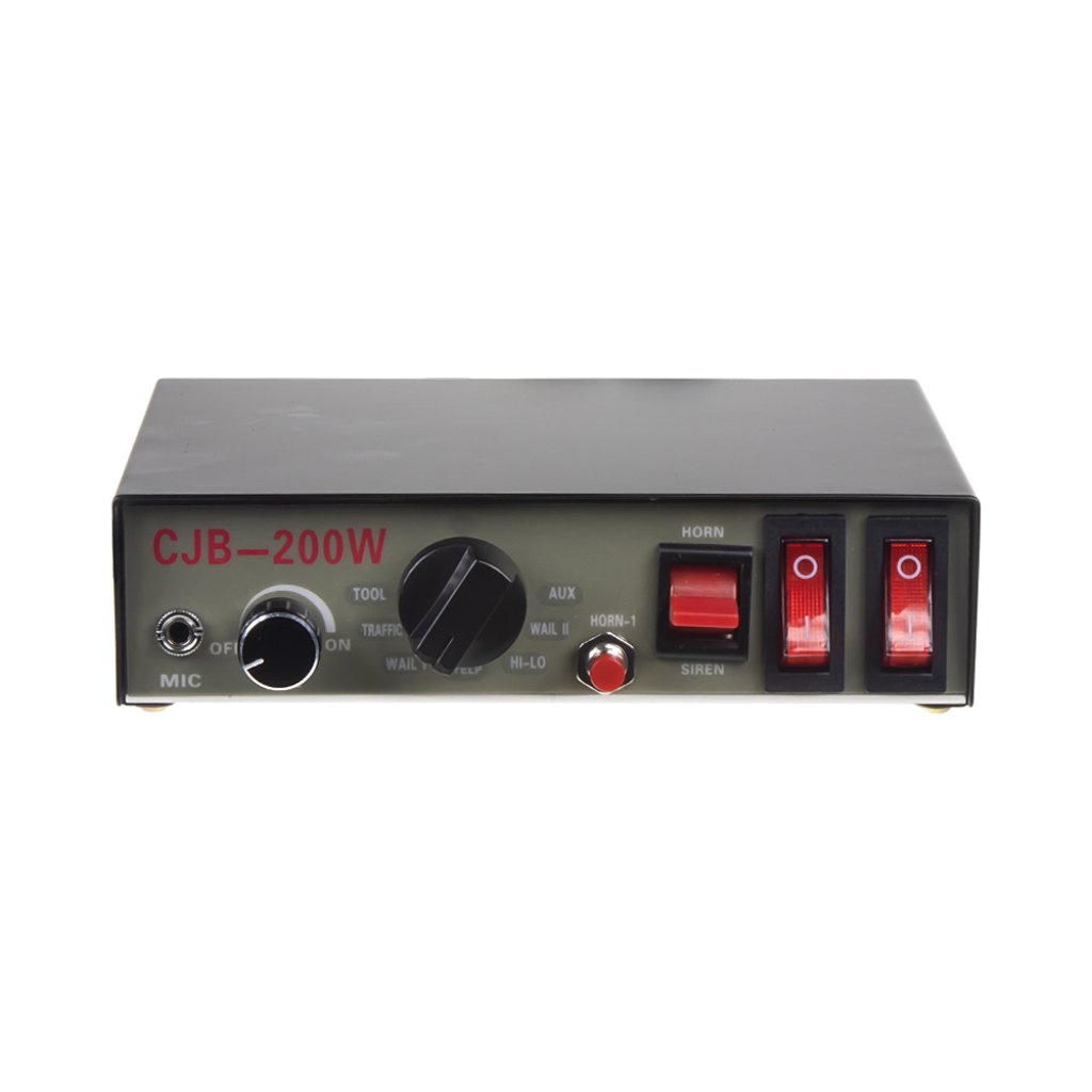 Profesionální výstražný systém s mikrofonem 100W