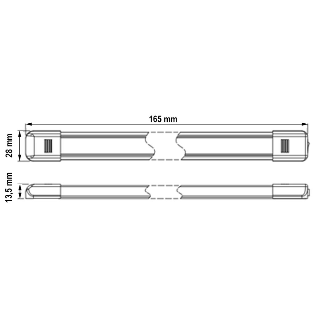 PROFI LED osvětlení interiéru univerzální 12-24V 9LED