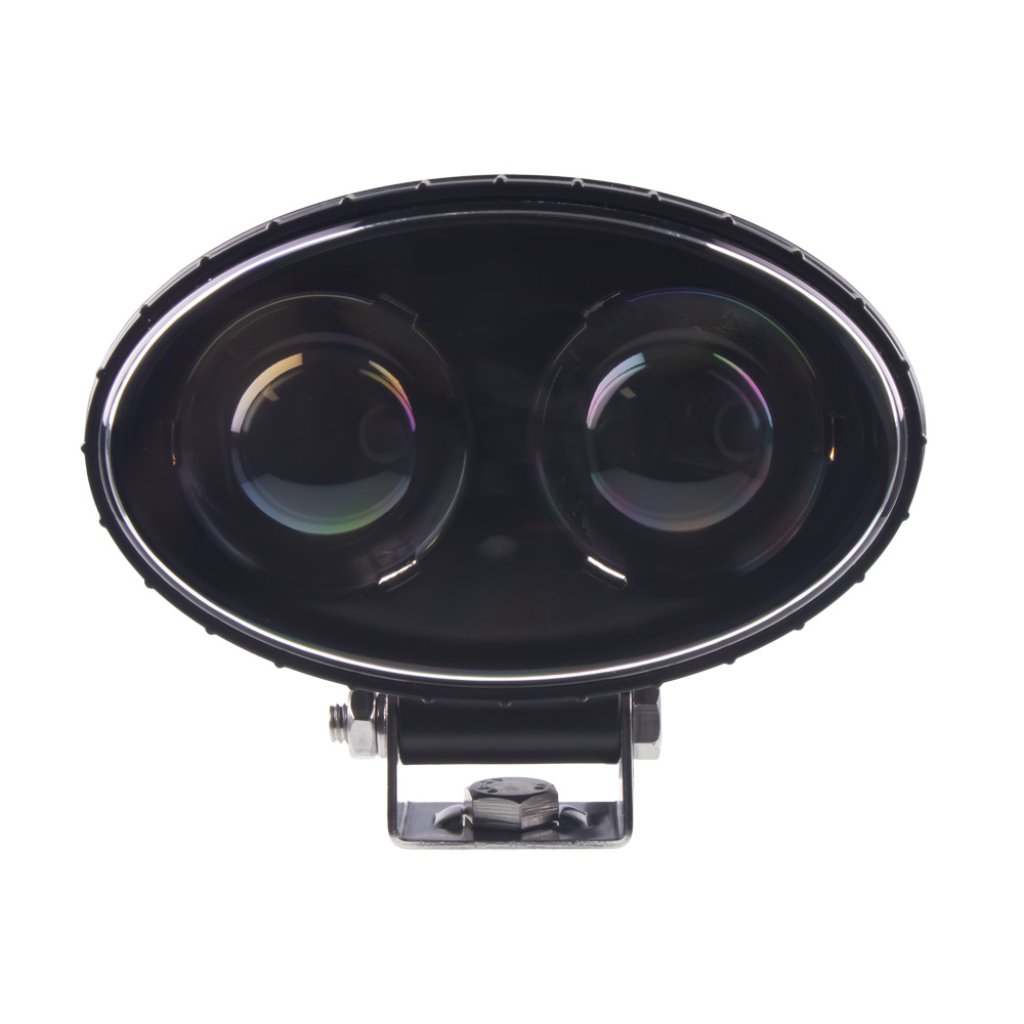 PROFI LED výstražné bodové světlo 10-48V 2x4W modré 143x122mm