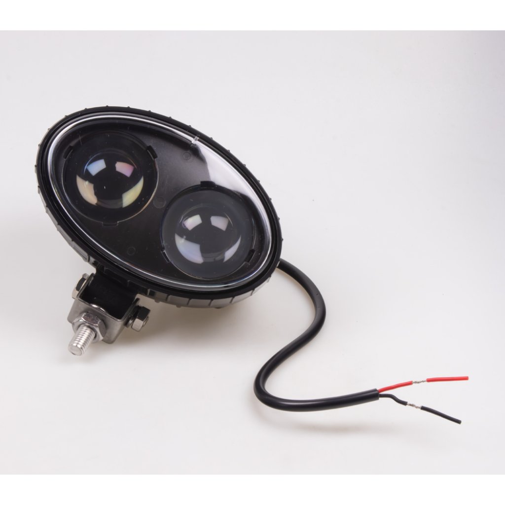 PROFI LED výstražné světlo-modrý bod, 10-40V, 140x90mm