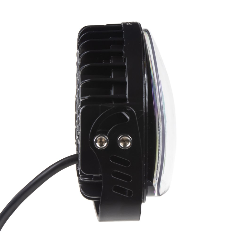 PROFI LED výstražné světlo-oblouk 10-80V modré, 138x126mm