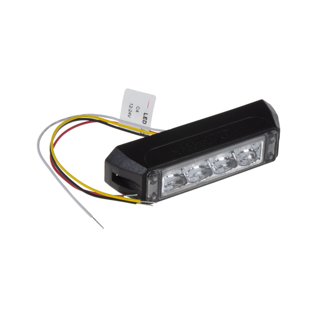 PROFI výstražné LED světlo vnější, červené, 12-24V, ECE R10
