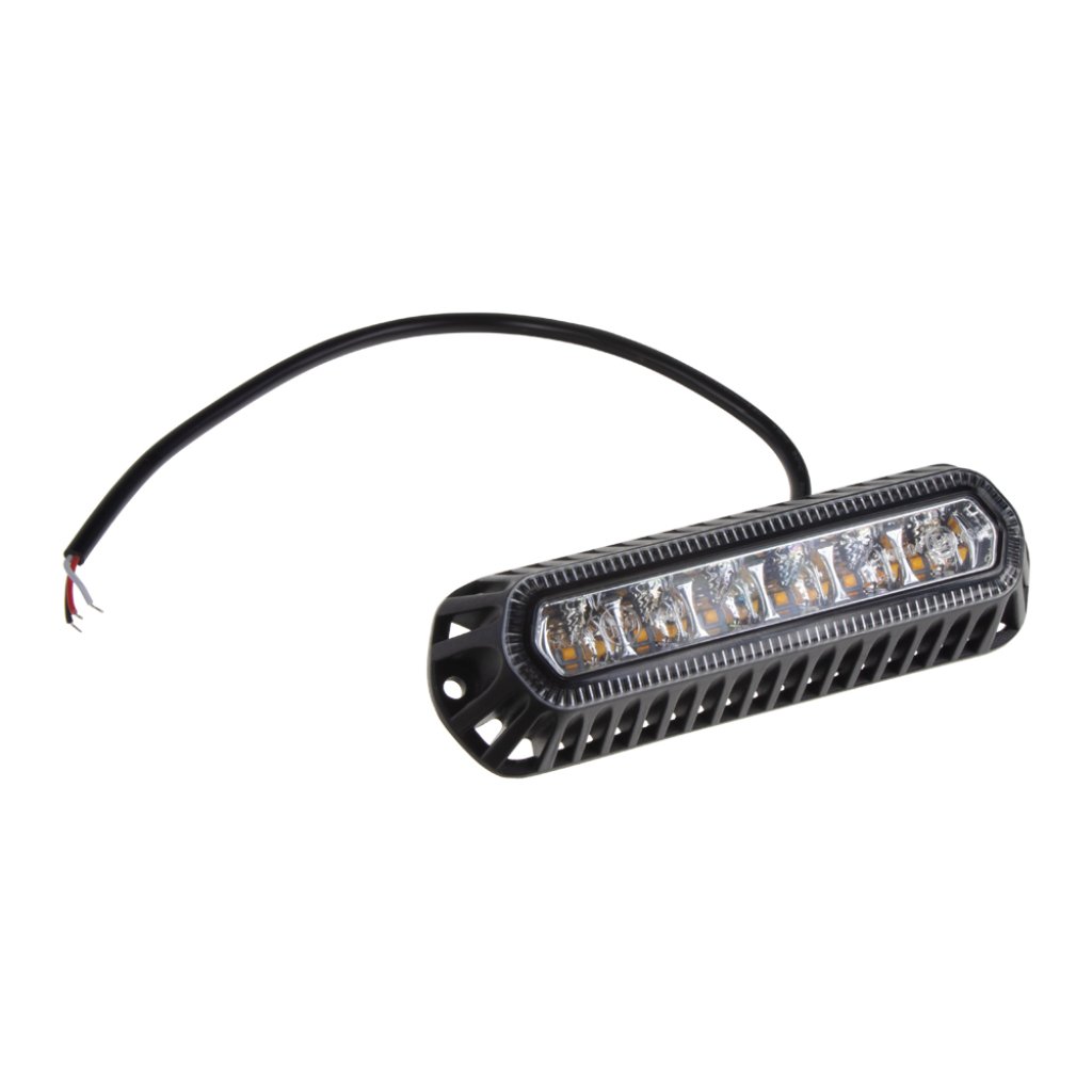 PROFI výstražné LED světlo vnější, oranžové, 12-24V, ECE R65