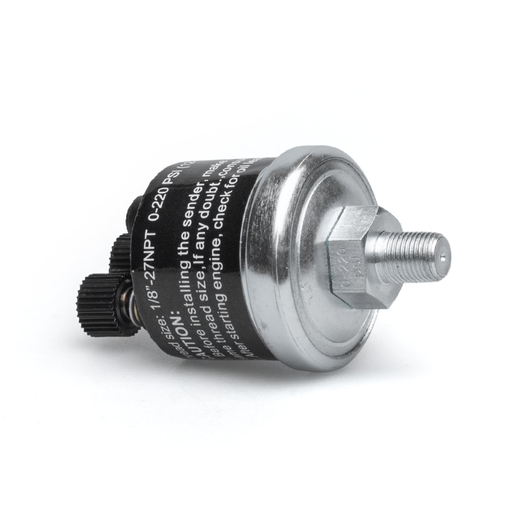 PROSPORT náhradní snímač tlaku vzduchu membránový 0-220 PSI (12-180 Ohm)