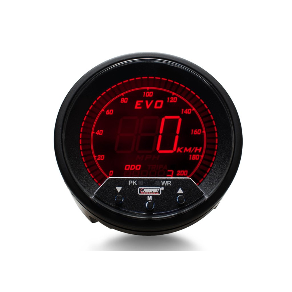 PROSPORT Performance přídavný budík řady EVO, měřená hodnota: tachometr