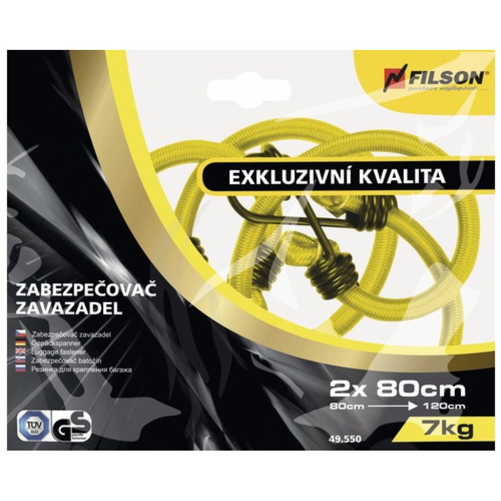 Pružný upínač 2x80 20.025