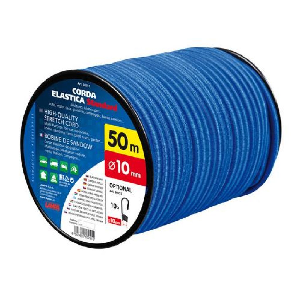 Pružný upínač pr.10mm - dl.50m, 60251