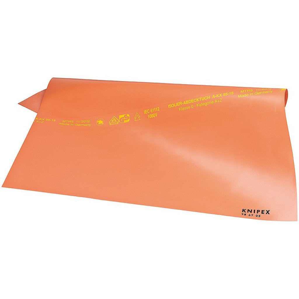 Pryžový izolační přehoz z gumy, tloušťka 1 mm - 986710