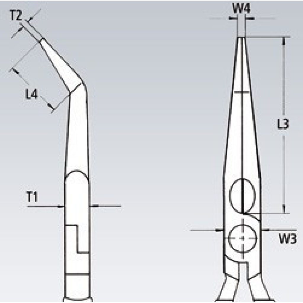 Půlkulaté kleště s břity 160 mm - 2521160