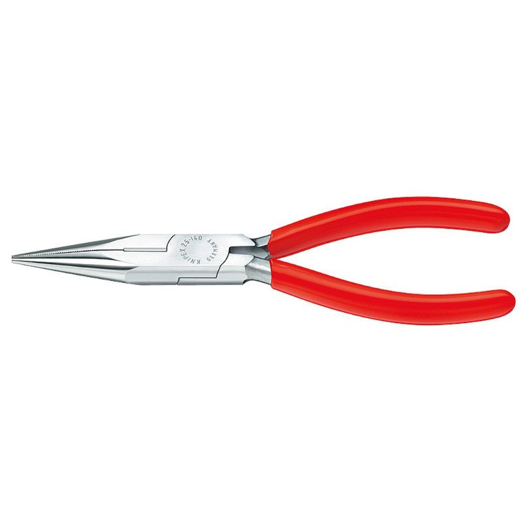 Půlkulaté kleště s břity chromované 125 mm - 2503125