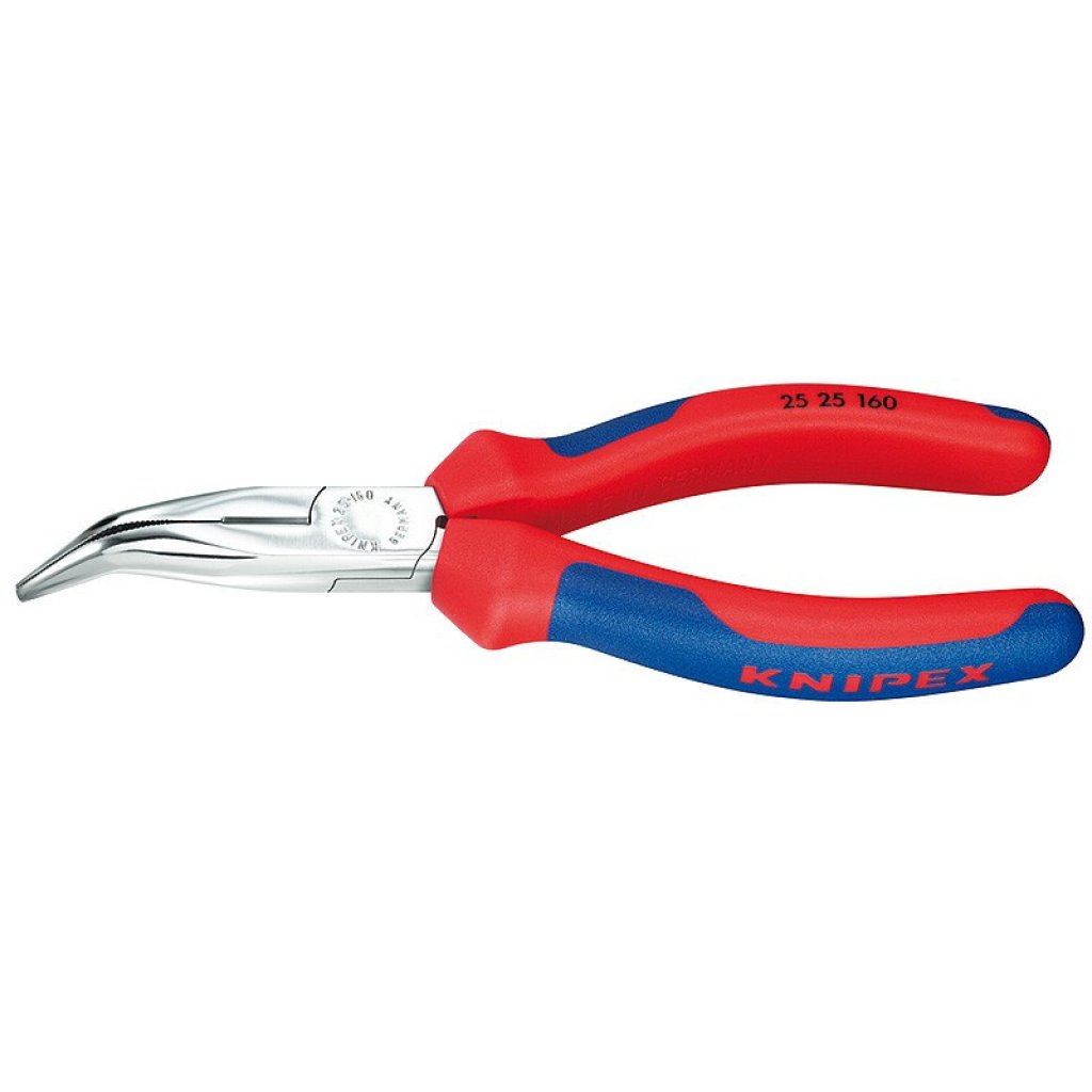 Půlkulaté kleště s břity chromované 160 mm - 2525160