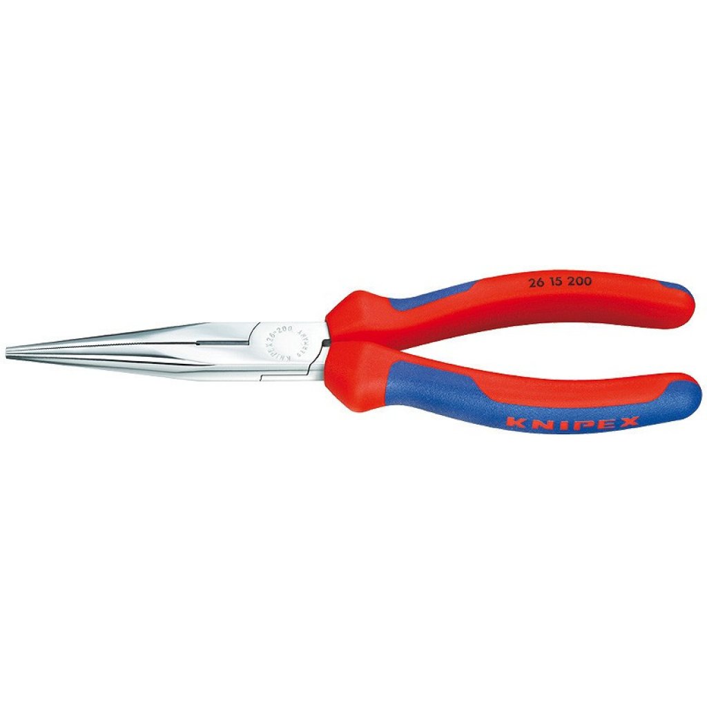 Půlkulaté kleště s břity chromované 200 mm - 2615200