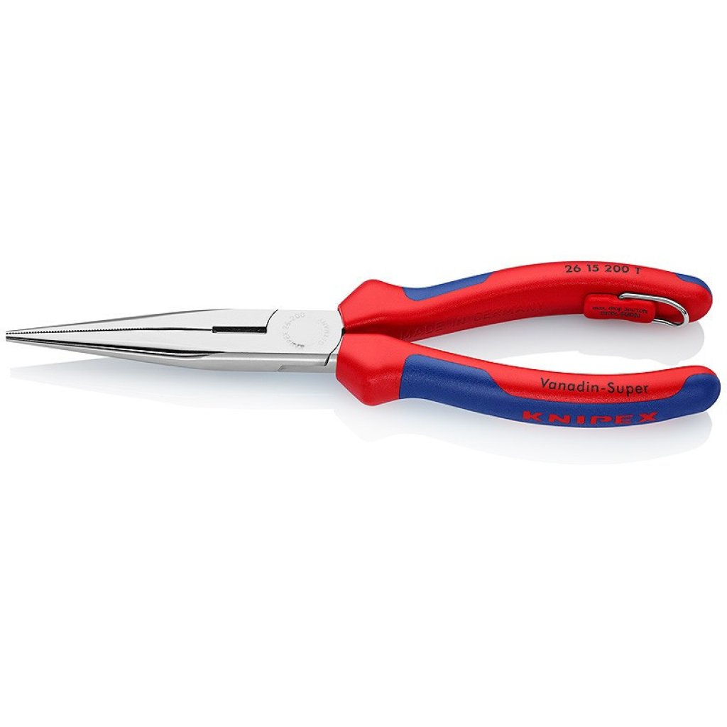 Půlkulaté kleště s břity chromované 200 mm - 2615200T