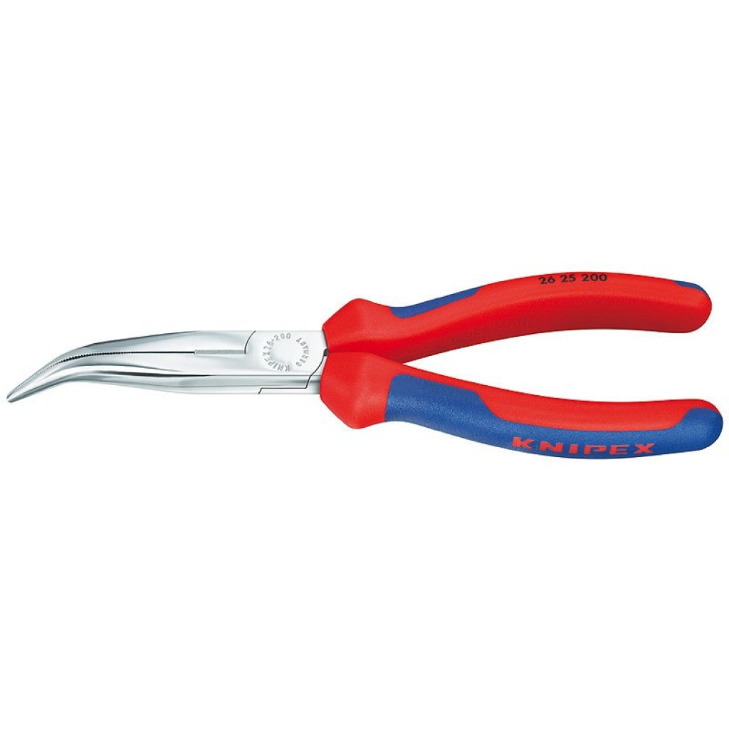 Půlkulaté kleště s břity chromované 200 mm - 2625200