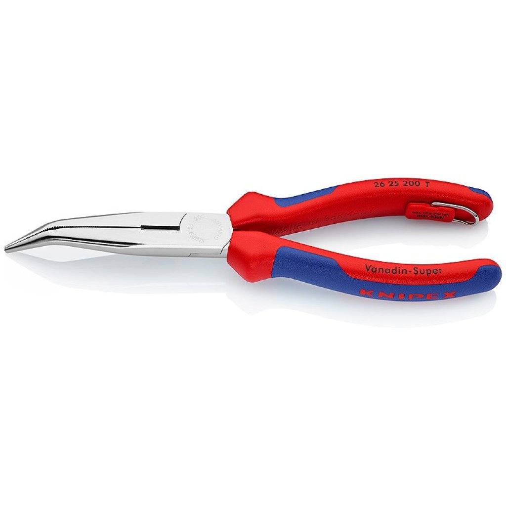 Půlkulaté kleště s břity chromované 200 mm - 2625200T