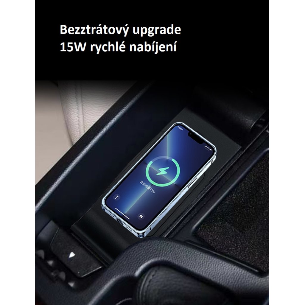 Qi indukční nabíječka telefonů BMW 3 (E90/E92/E93)