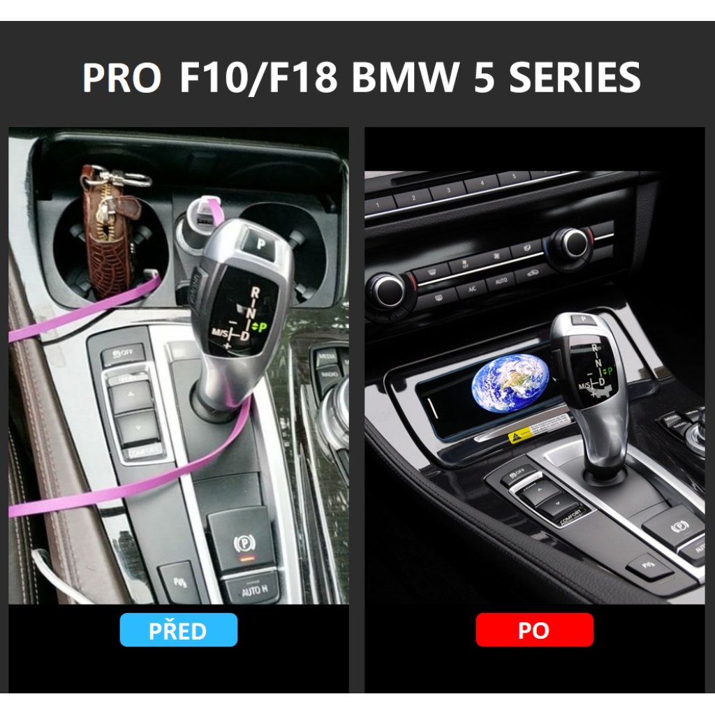 Qi indukční nabíječka telefonů BMW 5 (F10/F11/F18)