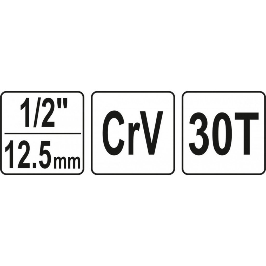 Ráčna 1/2" 125 mm na radiátory - YT-03315