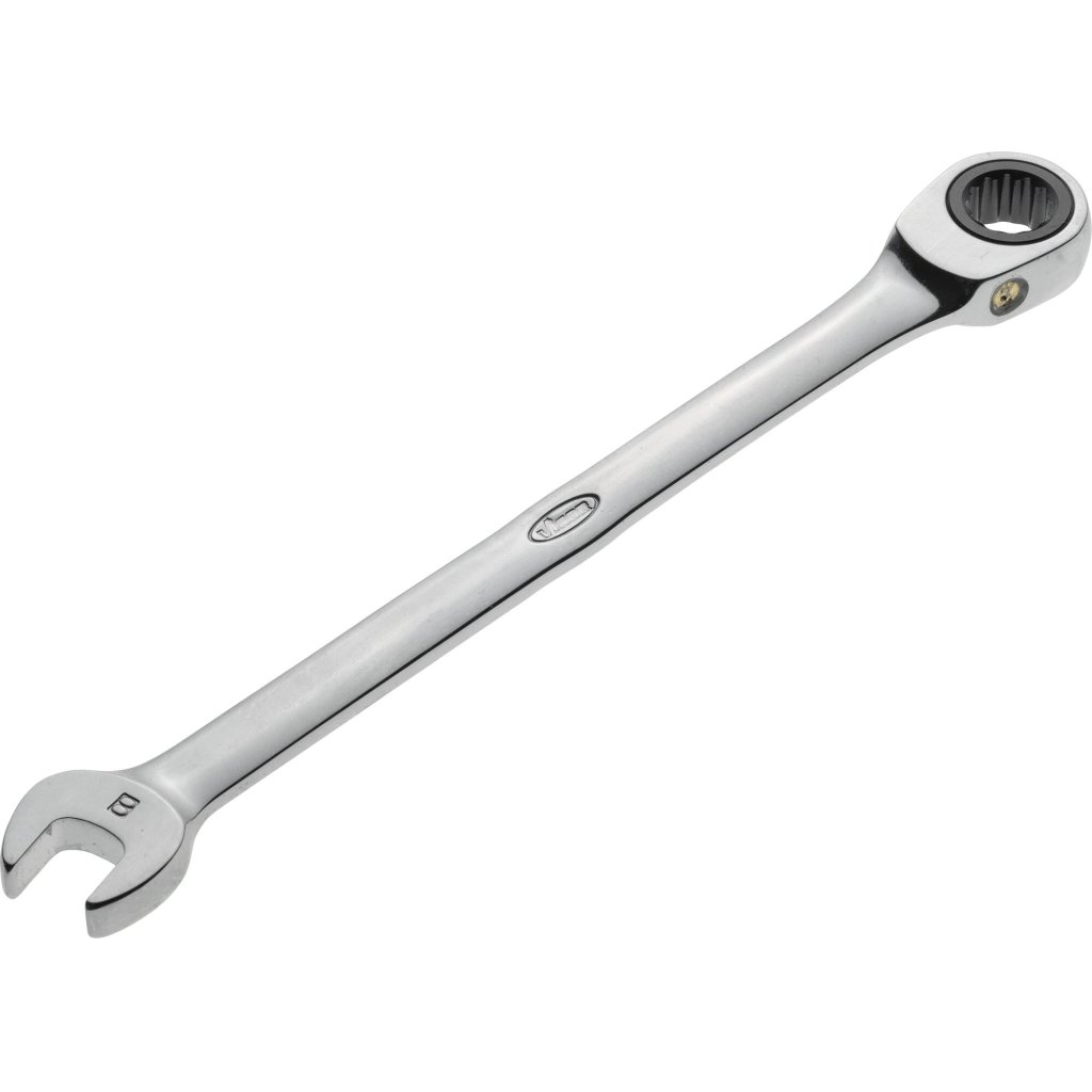 Ráčnový očkoplochý klíč, SW 8 mm, dlouhé provedení VIGOR V1008