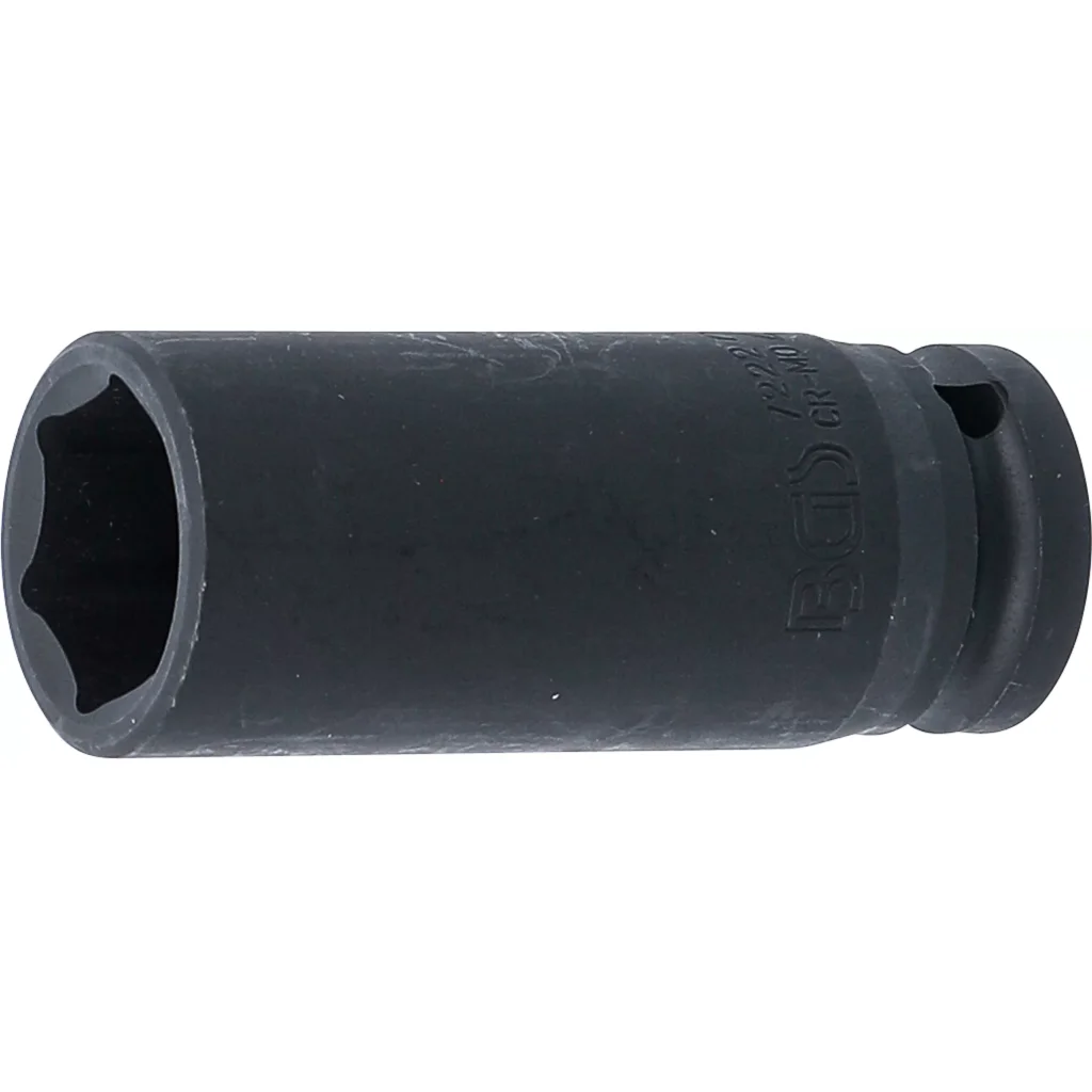 Rázový nástrčný klíč, šestihranný, 1/2", 22 mm - B7222